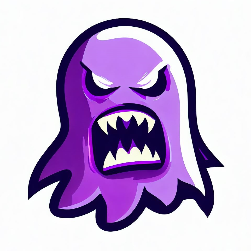 Purple Ghost Logo